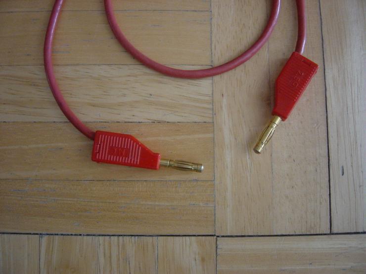 Bild 2: Multi-Contact (MC)Kabel 60 cm,2,5 mm², beidseitig 4 mm 2 x Bananenstecker, 19 A, 1000 V, Neu