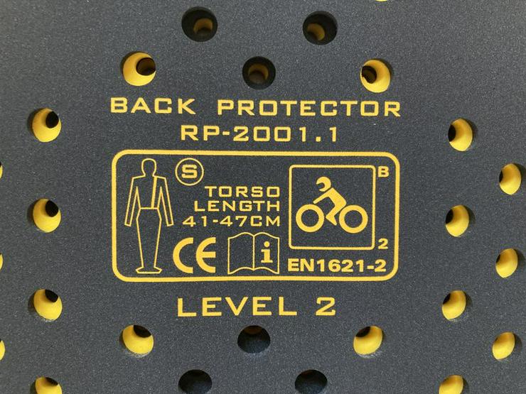 Bild 5: Rückenprotektor Safe Max RP-2001.1 Gr. S - Level 2 - UNBENUTZT