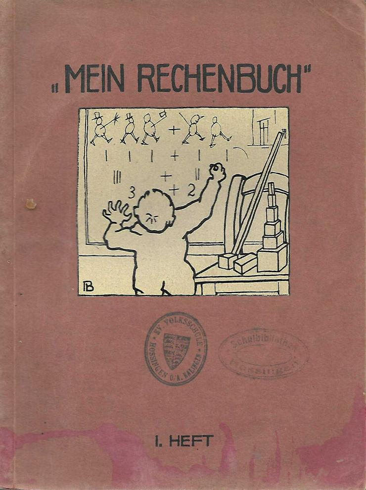 Altes Rechenbuch 1. Heft anno 1926 71 Seiten