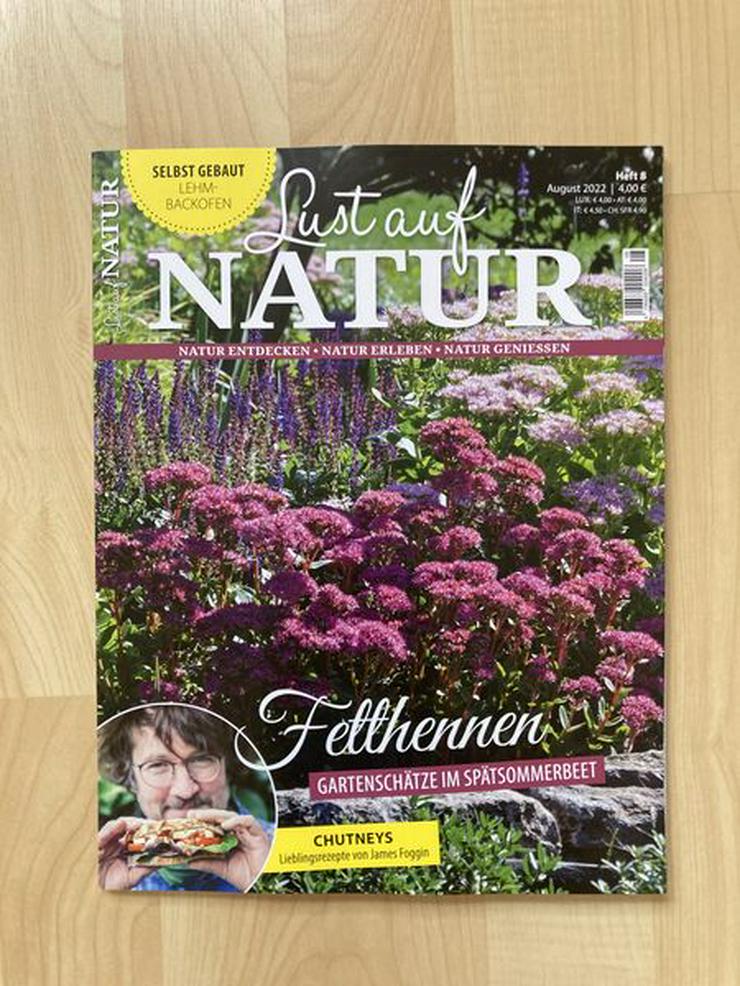 Gartenmagazin „Lust auf Natur“ Heft 8 August 2022 - UNGELESEN