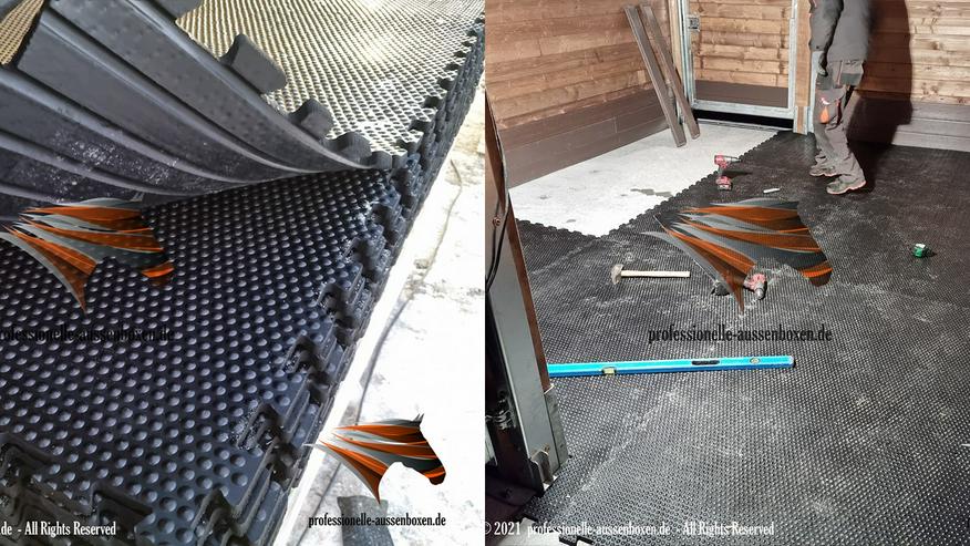 Bild 3: Stallmatten, Paddockmatten, Gummimatten & Liegematten für Rinder und Liegeplätze