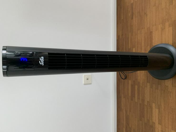 Turmventilator Solis Easy Breezy mit Fernbedienung, Temperaturanzeige und eingebautem Staubfilter ca. 90 cm hoch , - Klimageräte & Ventilatoren - Bild 4
