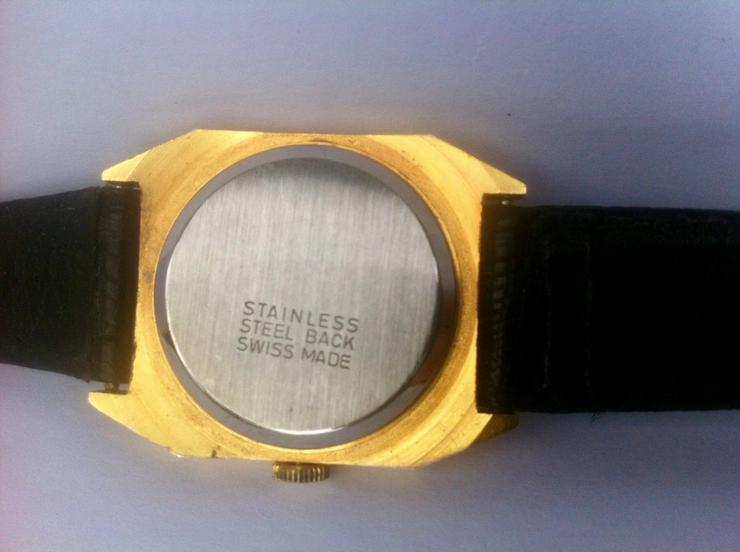 Bild 2: SWISS Vintage Uhr : "LUCERNE" funktioniert