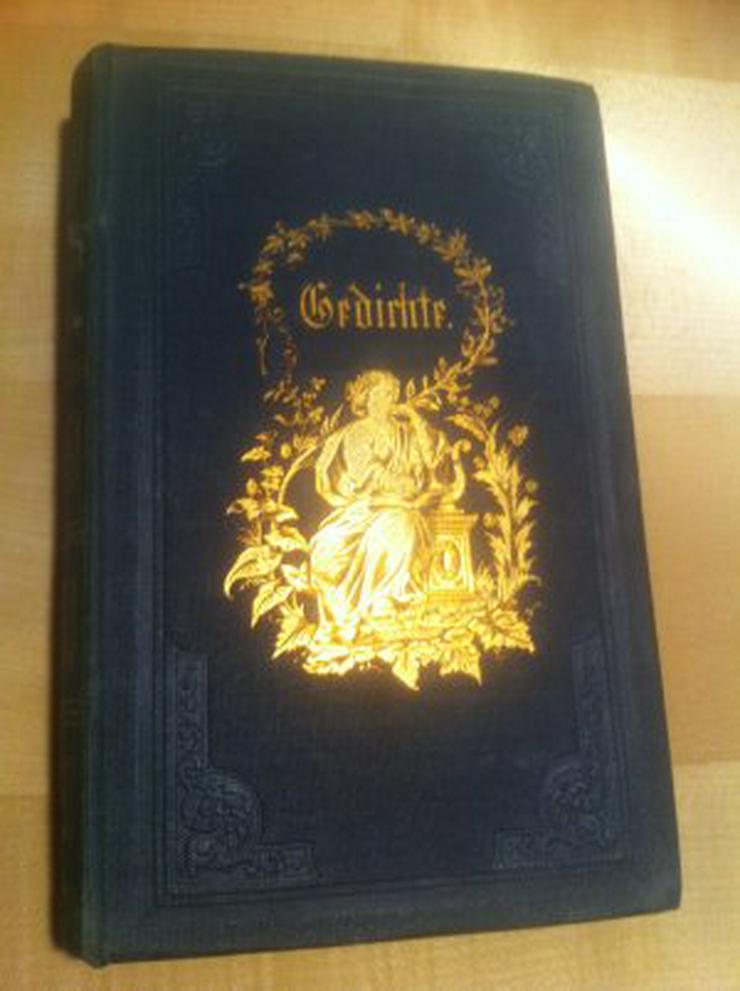 Rückert, Gedichte in biedermeierlicher Prachtausgabe, 1860 - Klassische Dichtung - Bild 1