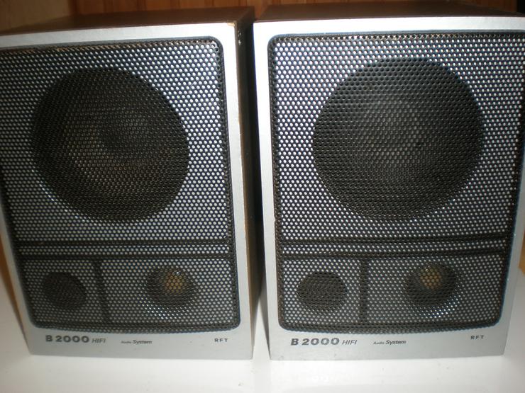 Verschiedene RFT-Boxen B 2000, B 3010 - Lautsprecher - Bild 2