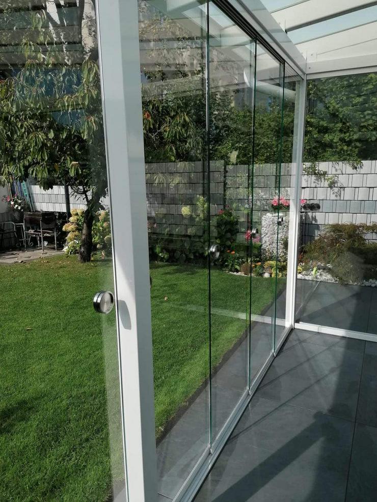 Bild 3:  Glasschiebewand 500x210cm ESG 10mm Wintergarten Terrassendach