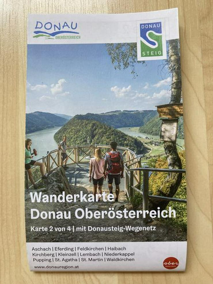 Wanderkarte 2 von 4 Donau Oberösterreich - UNBENUTZT - Reiseführer & Geographie - Bild 1