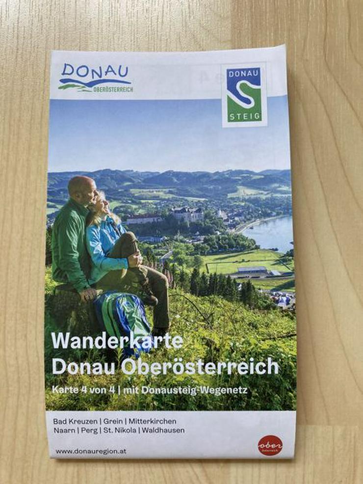 Wanderkarte 4 von 4 Donau Oberösterreich - UNBENUTZT - Reiseführer & Geographie - Bild 1