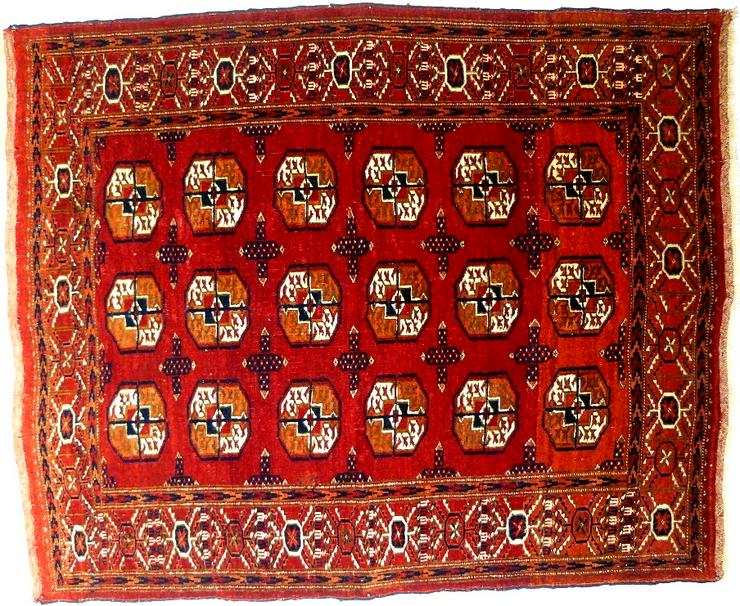 Buchara-Herd-Sammler-Teppich antik (T078)