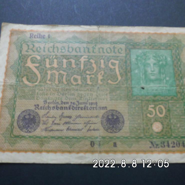  Reichsbanknote Fünfzig Mark 1919 - Deutsche Mark - Bild 1