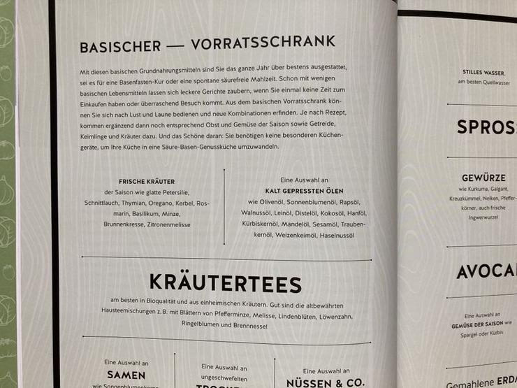 Bild 6: Kochbuch Säure-Basen-Genussküche S. Wacker – UNBENUTZT