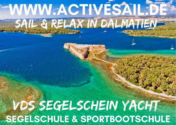 Segeln lernen in Dalmatien - Trogir - Split. 1 Woche gesamte Yacht incl. Segelausbilder - Skipper (saisonunabhängig) € 3.490