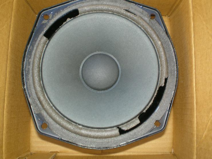 Bild 1: Defekte neue Mc-Farlow Hifi-Lautsprecher für Bastler