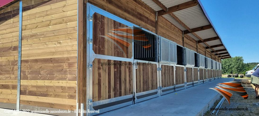 Bild 11: Höchste Qualität Stallbau : Pferdestall & Außenboxen TOP Pferdestallbau - Pferdebox und Offenstall kaufen / Pferdeunterstand