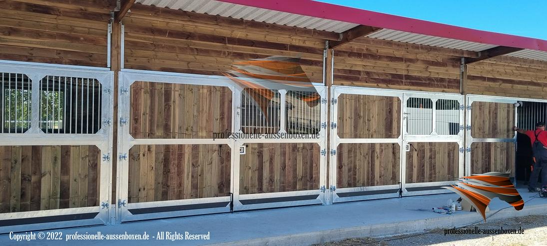 Bild 12: Höchste Qualität Stallbau : Pferdestall & Außenboxen TOP Pferdestallbau - Pferdebox und Offenstall kaufen / Pferdeunterstand