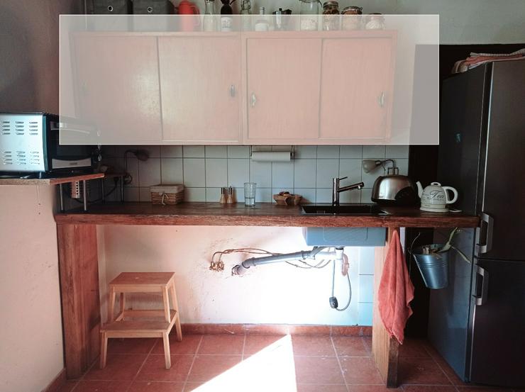 Bild 2: Hochwertige Küchenzeile Küchen Arbeitsplatte mit Spüle - 200VB
