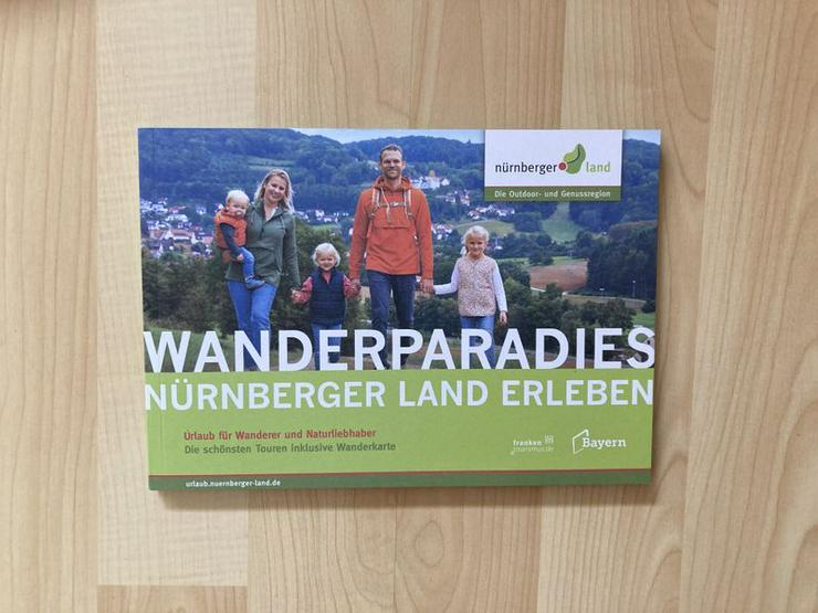 Bild 2: Wandertourenheft + Karte 26 Touren Nürnberger Land - UNBENUTZT