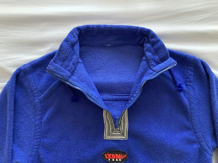 Bild 2: Fleece Pullover Gr. 128/134 blau - UNGETRAGEN