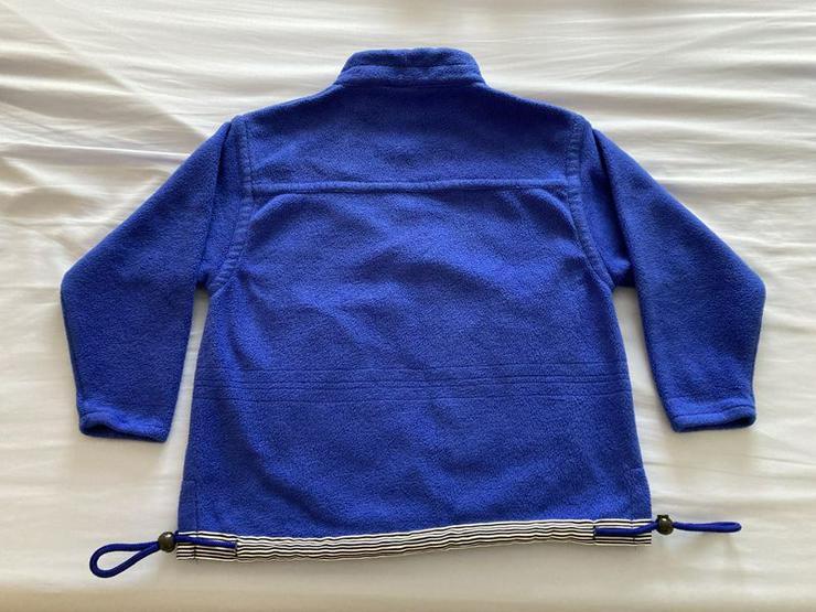 Bild 6: Fleece Pullover Gr. 128/134 kobalt blau - UNGETRAGEN