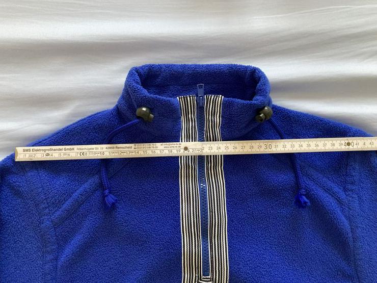 Fleece Pullover Gr. 128/134 kobalt blau - UNGETRAGEN - Größen 122-128 - Bild 3