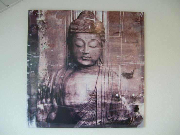 Buddha-Wandbild - Bilderrahmen - Bild 1