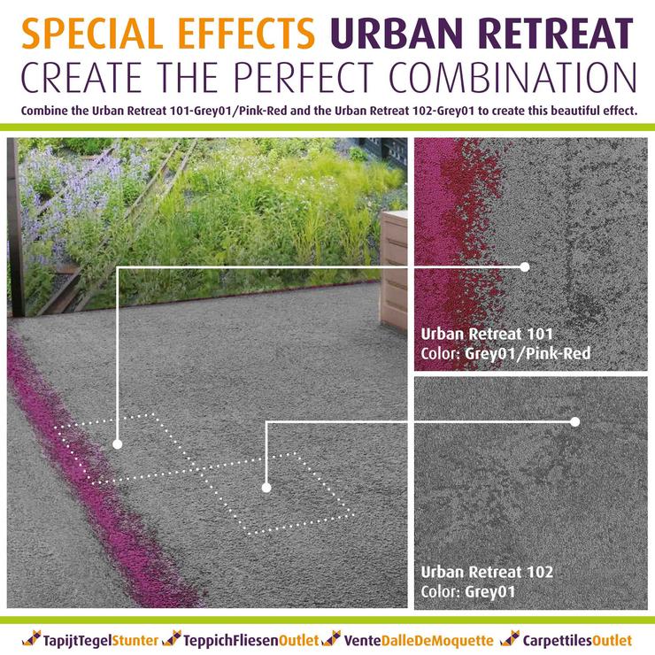 Bild 15: Schöne Urban Retreat Teppichfliesen in vielen Farben