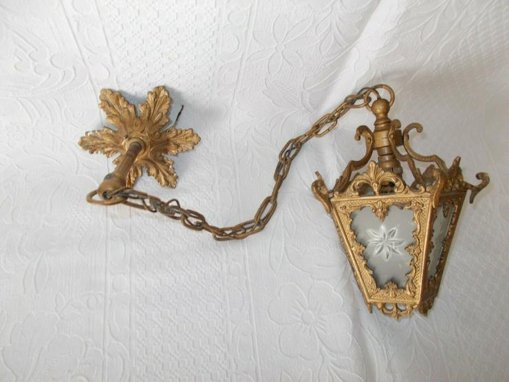 Bild 3: Vintage Messing  Lampe - Kronleuchter.