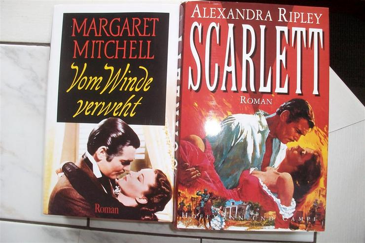 Bücher Vom Winde verweht und Scarlett - Romane, Biografien, Sagen usw. - Bild 1