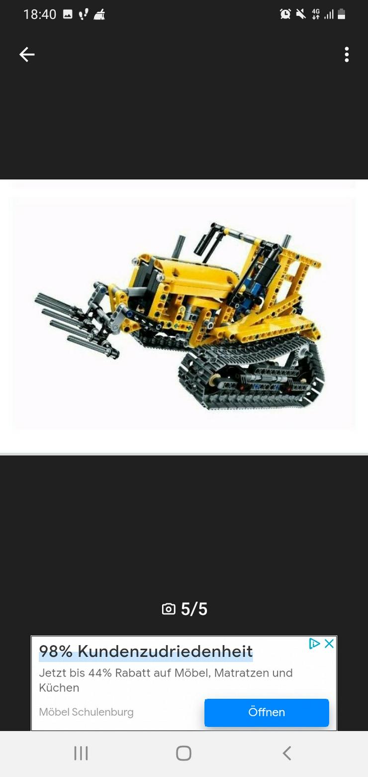 Bild 1: Lego Technik 42006 Raupenbagger 2-in-1