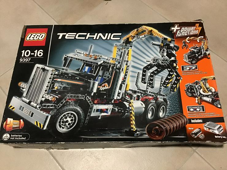 Bild 1: Lego Technik 9397 2 - in-1 Holztransporter 