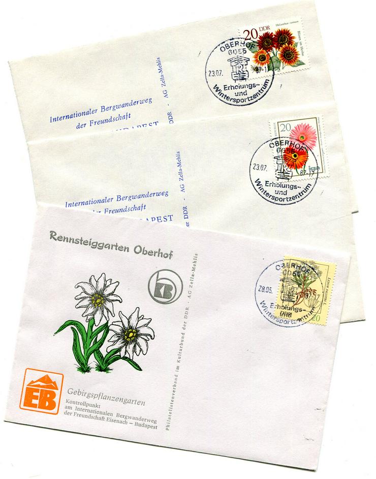 Biete Ersttagsbriefe und Ganzheitssachen - Briefmarken - Bild 1