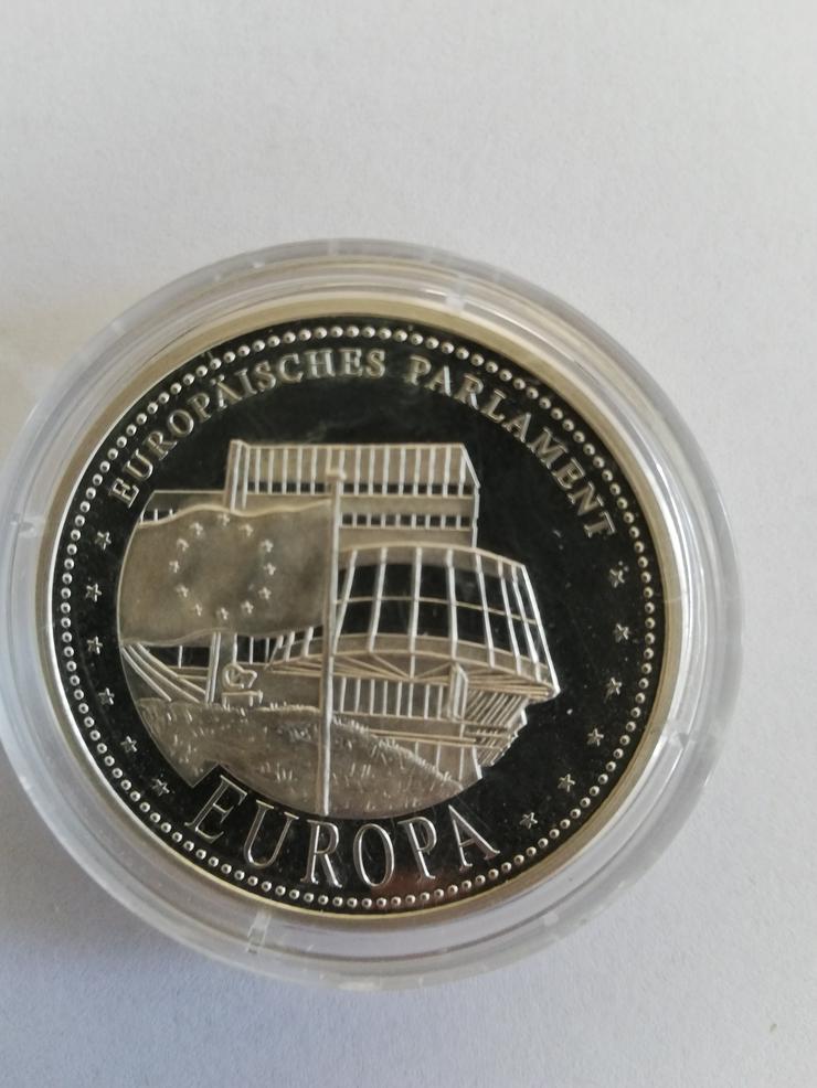 Silbermedaille/Münze Europäisches Parlament, Europäische Union 999er