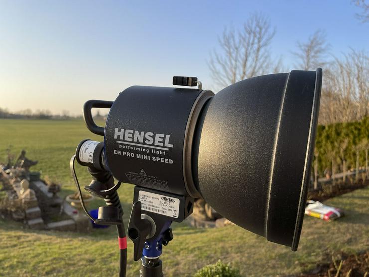 Hensel Pro Mini 1200 Generator mit 3 Blitzköpfen - Blitze - Bild 2