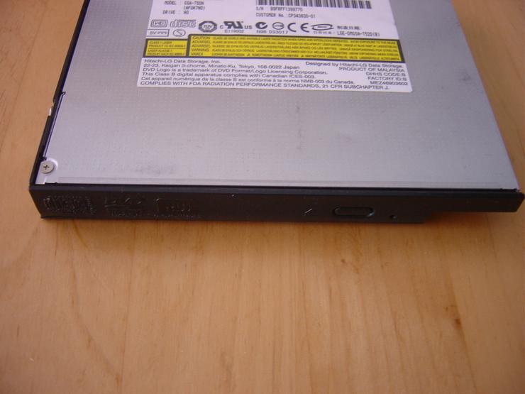 Bild 6: HL GSA-T50N Slim DVD RW-Laufwerk Hitachi
