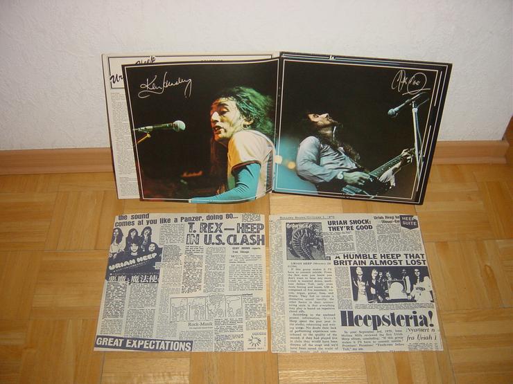 Bild 8: 2 X LP Uriah Heep Live Hard Rock 1973 VINYL Doppelalbum