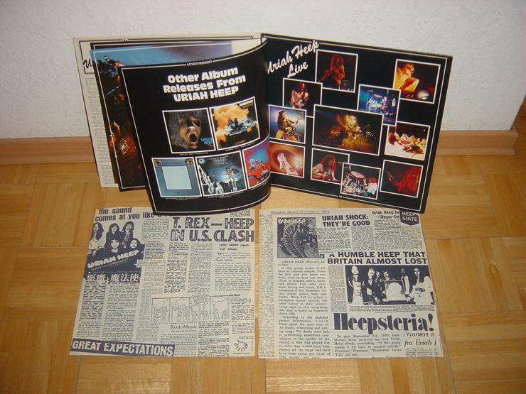 2 X LP Uriah Heep Live Hard Rock 1973 VINYL Doppelalbum - Weitere - Bild 7