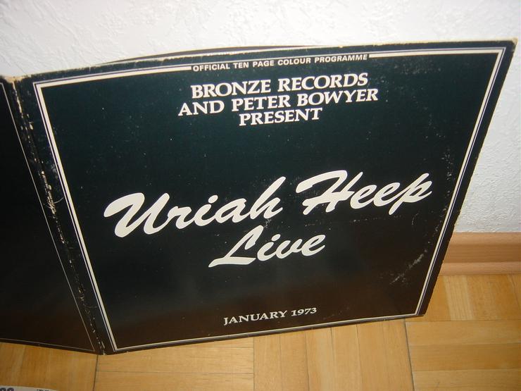 Bild 3: 2 X LP Uriah Heep Live Hard Rock 1973 VINYL Doppelalbum
