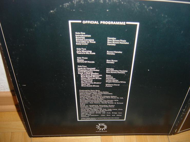 Bild 2: 2 X LP Uriah Heep Live Hard Rock 1973 VINYL Doppelalbum