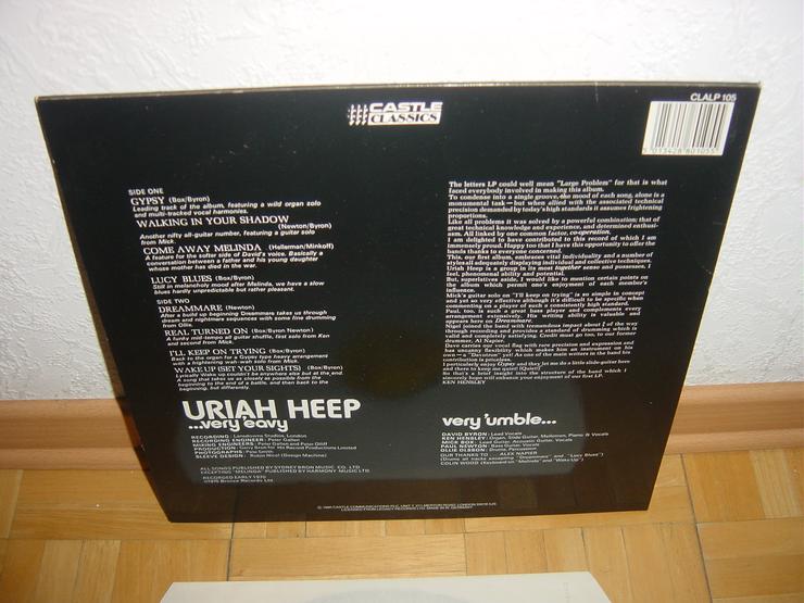 Uriah Heep Very 'eavy... Very 'umble LP von 1970 - LPs & Schallplatten - Bild 4