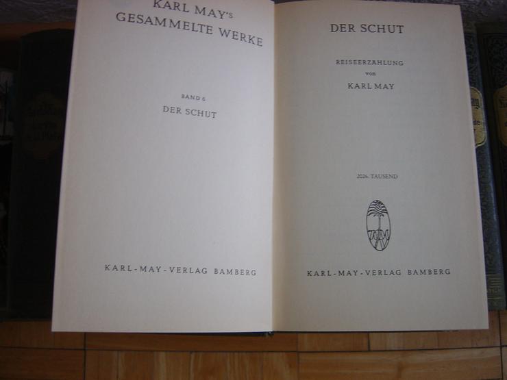 Bild 9: 15 x Karl May Bücherbände aus 1952 / Karl-May-Verlag