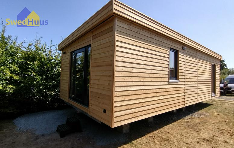 Bild 6: Mobilheim Ökologisch - SwedHuus Modell Arvika - 40-80m² möglich - Holzhaus Tiny House