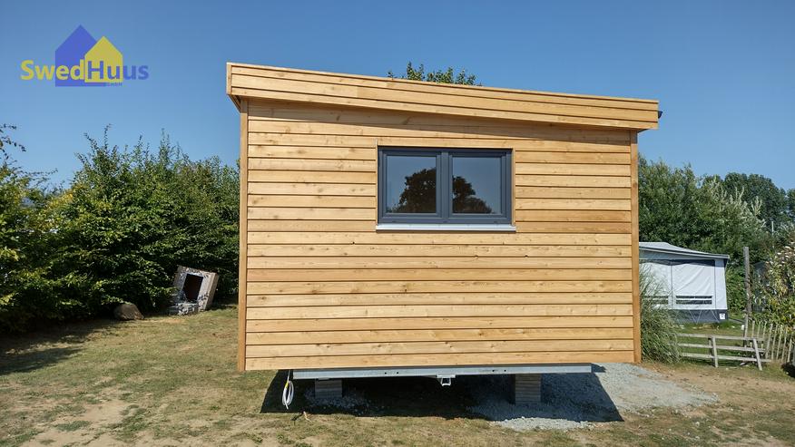 Bild 2: Mobilheim Ökologisch - SwedHuus Modell Arvika - 40-80m² möglich - Holzhaus Tiny House