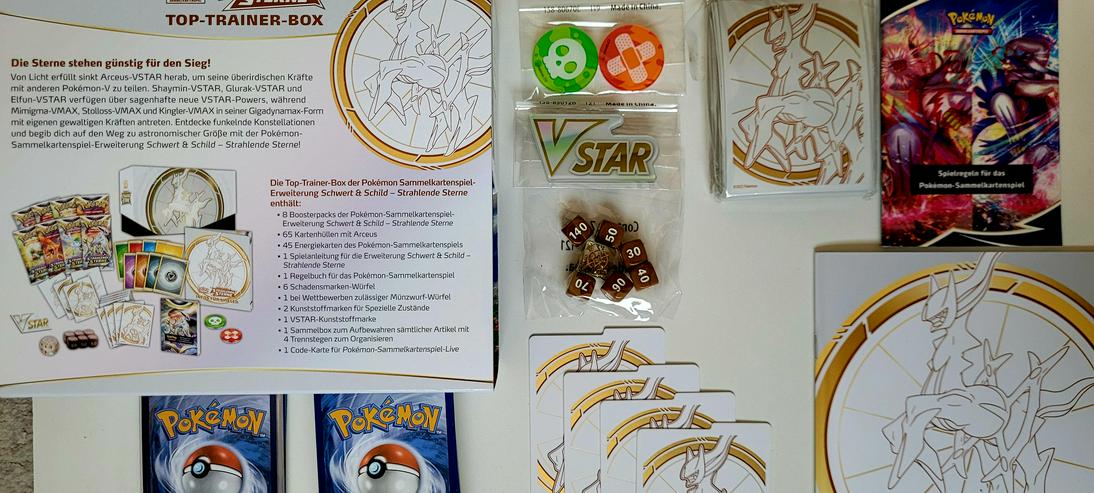 Bild 4: Pokemon Top-Trainer-Box Strahlende Sterne SPEZIAL ***