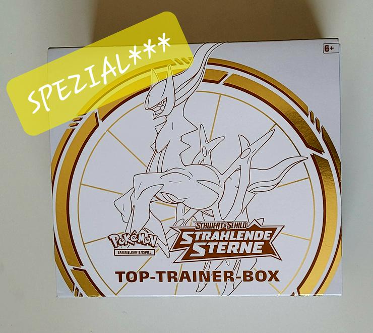 Pokemon Top-Trainer-Box Strahlende Sterne SPEZIAL *** - Brettspiele & Kartenspiele - Bild 1