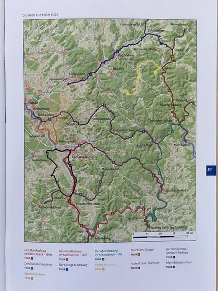 (MTB-) Radtouren ‘Alles am Fluss‘ Spessart-Mainland - UNBENUTZT - Reiseführer & Geographie - Bild 9