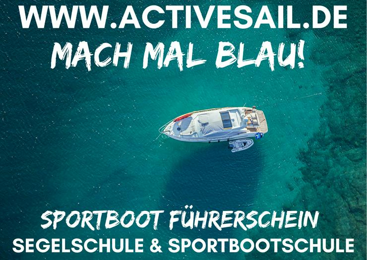 Sportboot Führerschein - Paketangebot - Theoriekrs & 3 Fahrstunden € 450