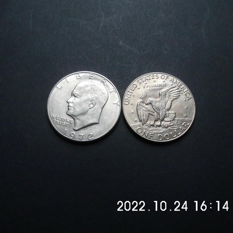 USA 1 Dollar 1972+1978