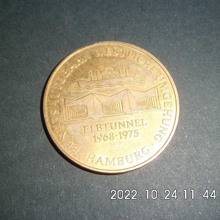 Medaille Hamburger Elbtunnel