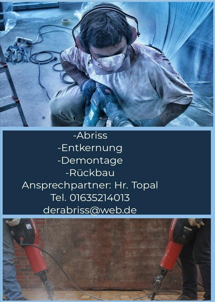Abriss Abbruch Entkernung demontage  - Reparaturen & Handwerker - Bild 1