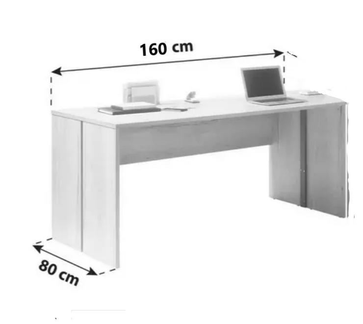 Bild 10: Schreibtisch aus Holz